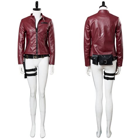 Video Game Resident Evil 2 Remake Claire Redfield Jacket Cosplay ...