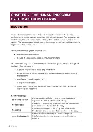 LIFE Sciences P2 Revision Notes LIFE SCIENCES P2 REVISION NOTES DNA