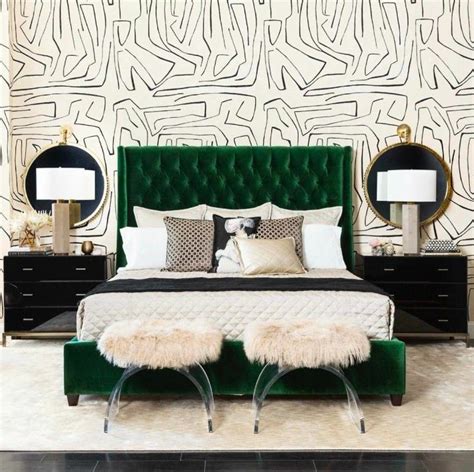 Emerald Green And Gold Bedroom Ideas