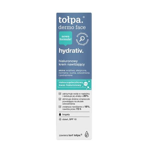 hydrative HIALURONOWY KREM NAWILŻAJĄCY TOŁPA 40 ml Dobre Ceny