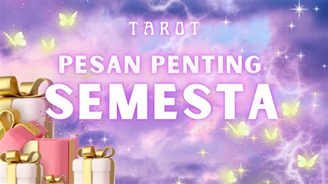 Pesan Penting Semesta Tarot General Reading Mahamagia Tarot Youtube