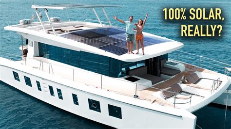 Our Honest Review Of The Solar Powered Silent Yacht 55 Youtube