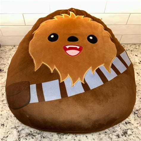 Kellytoy Toys Squishmallow Star Wars Chewbacca Large Jumbo Plush