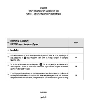 Fillable Online Treasury Management System Contract Ref Hmt Fax