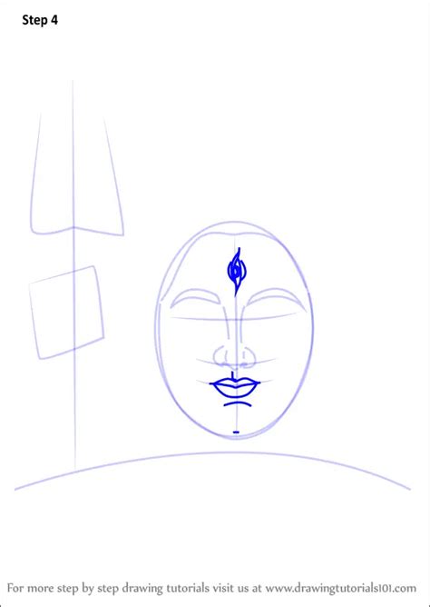 How To Draw Lord Shiva Face Hinduism Step By Step