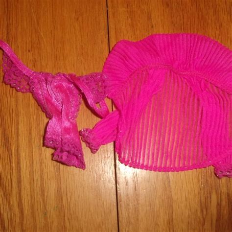 Barbie Toys Barbie Doll Clothes Pink Teddy Night Ware Robe Jacket Lingerie Poshmark