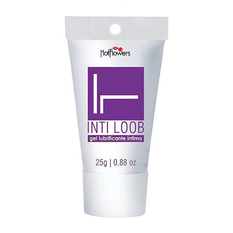 Lubrificante Inti Loob Neutro Hipoalergênico Bisnaga 25gr Hot Flowers Sexy Atacado