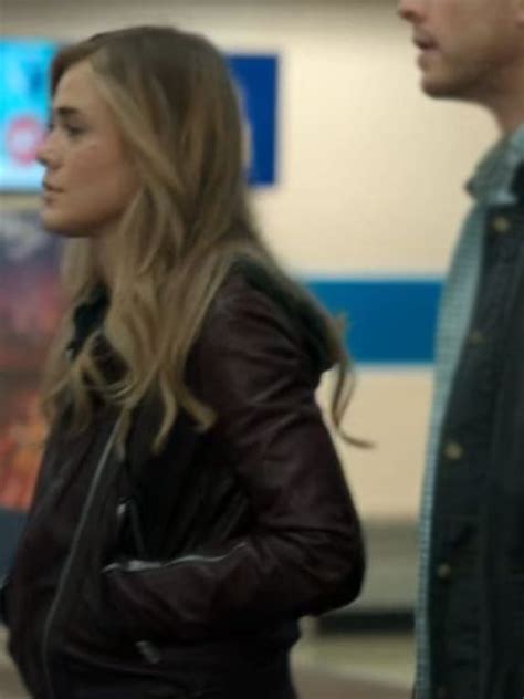 Michaela Stone Manifest S04 Leather Jacket Texas Jackets