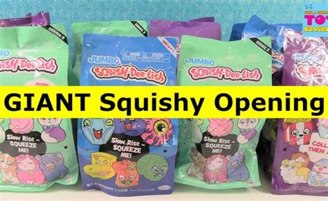 Jumbo Squish Dee Lish Squishy Blind Bag Opening Toy Review DADZ