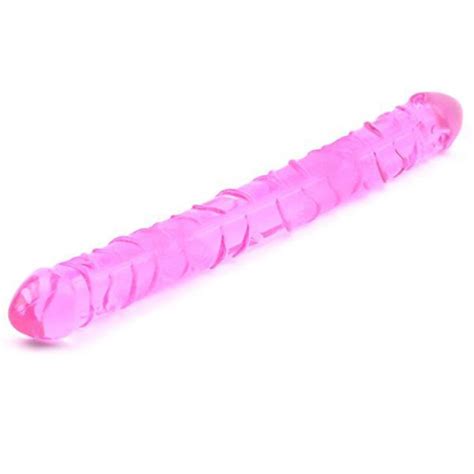 Consolador Dildo Flexible Doble Punta Silicona Jelly Lust Falabella