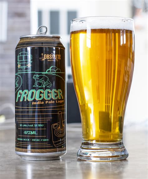 Review Obsolete Brewing Frogger India Pale Lager Beercrank Ca