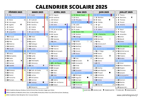 Calendrier 2024 2025 Calendrier Mural Janvier 2024 Juin 2025