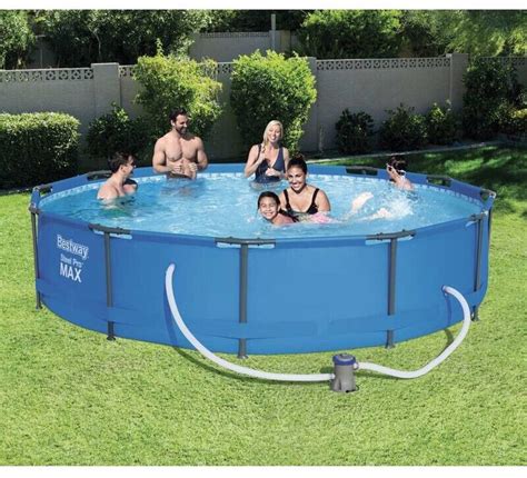 Bestway Steel Pro Max Frame Pool Set X Cm Mit Filterpumpe