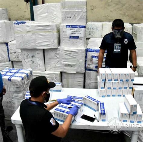 Higit P M Halaga Ng Mga Di Rehistradong Gamot Nasabat Ng Customs Sa