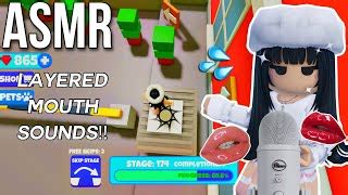 Roblox Asmr Minutes Of Intense Layered Mouth Sound Doovi