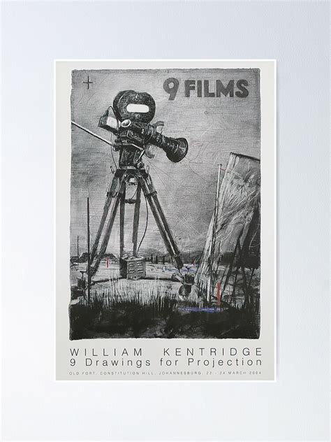 Vintage William Kentridge Poster For Sale By Smalljames Redbubble