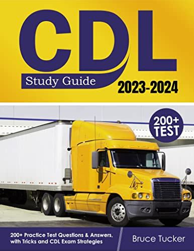 Cdl Study Guide Practice Test Questions Answers With