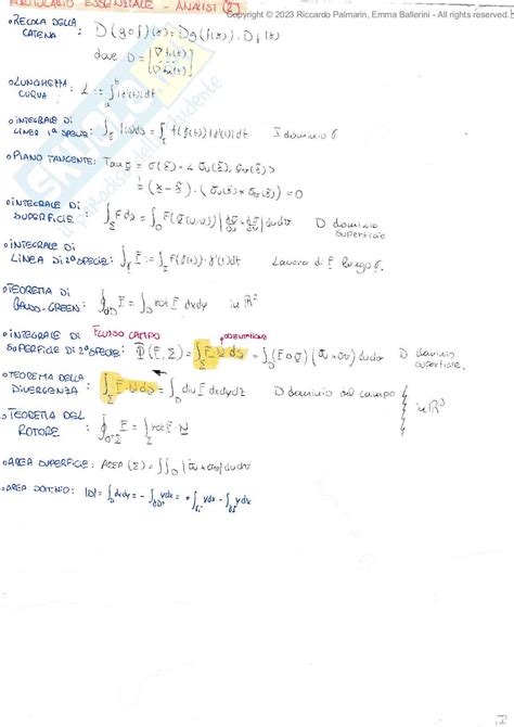 Appunti Lezioni Di Fondamenti Di Analisi Matematica 2