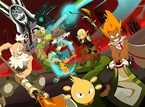 Wakfu Hd Wallpaper Adamaï And Friends Unite