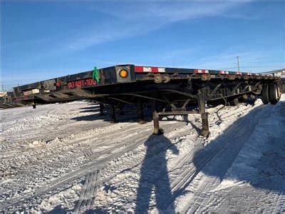 Manac Tandem Flat Deck Hiboy Flatbed Trailer