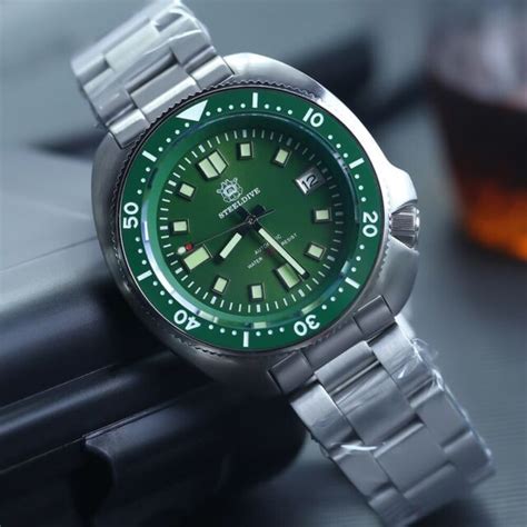 Steeldive Sd Turtle Diver M Automatic Nh Usa Stock For