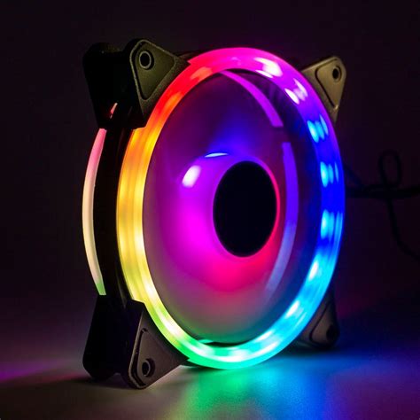 Cooler Fan Gabinete DEX 120mm LED Dupla Face RGB DX 12V Comtek