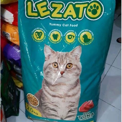 Jual Makanan Kucing Lezato Cat Tuna Repack Kg Shopee Indonesia