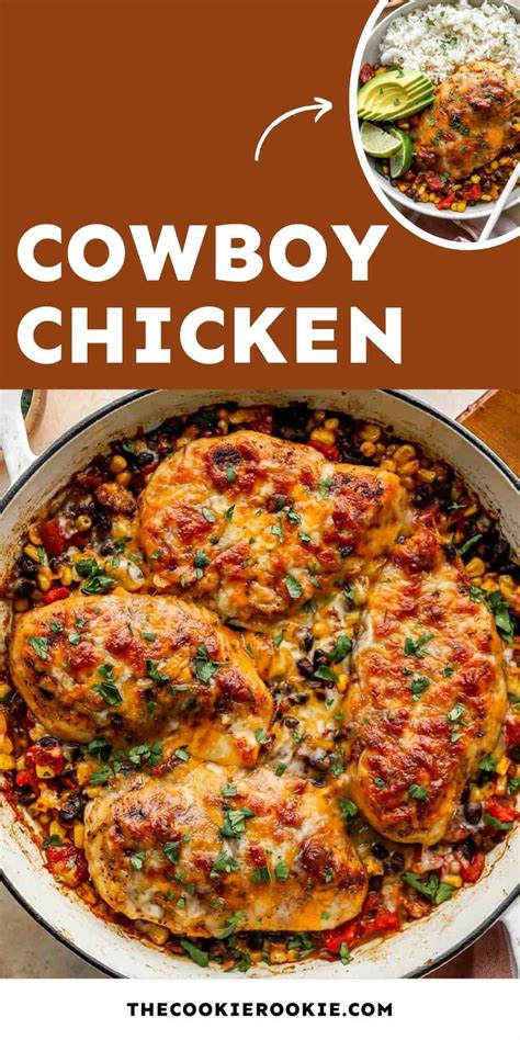 Cowboy Chicken Recipe The Cookie Rookie®