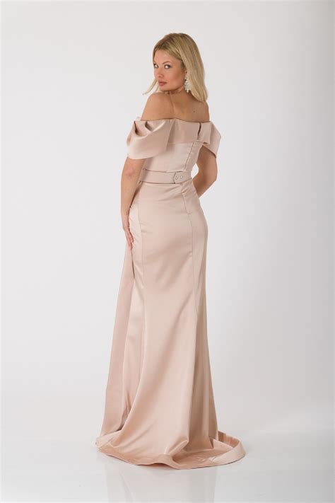 Robe de soirée nude