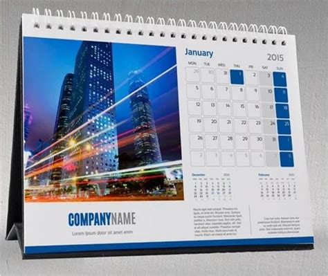 Paper And Cardboard Office calendar Office Desk Calendar at Rs 45/piece ...