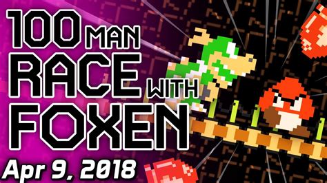 Simpleflips Super Mario Maker Man Races W Foxen Apr