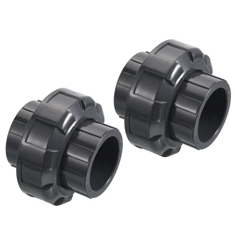 Uxcell Upvc Pipe Fitting Socket Straight Joint Union Connector