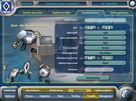 Screenshot Of Anstoss Der Fu Ballmanager Edition Windows