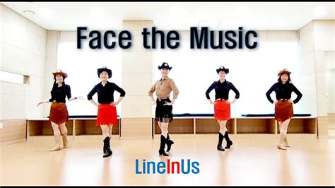 Face The Music Line Dance Dance Count Lineinus Youtube