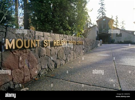 Mount Saint Helen's Visitor Center, OR Stock Photo - Alamy