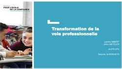 Transformation De La Voie Professionnelle IA IPR EPS Laetitia IMBERT