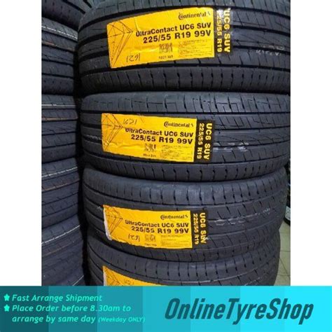 Continental Ultracontact Uc Suv Tyre Tayar Lazada