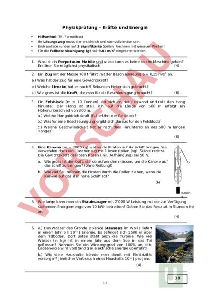Arbeitsblatt Physik Kr Fte Und Energie Physik Mechanik Starrer
