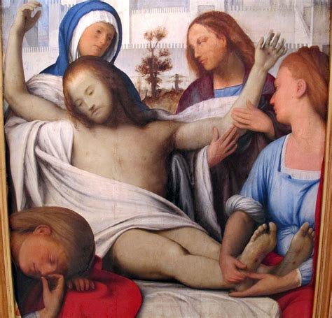 Pieta Painting Bramantino Oil Paintings