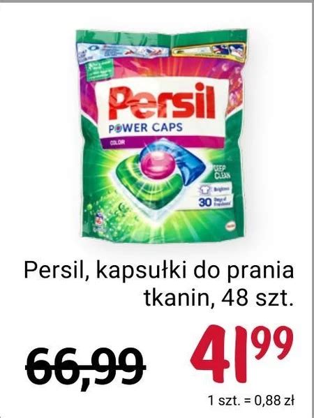 Kapsu Ki Do Prania Persil Taniej Promocja Rossmann Ding Pl