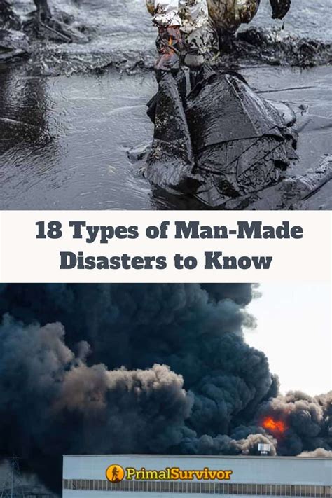 18 Types Of Man Made Disasters To Know