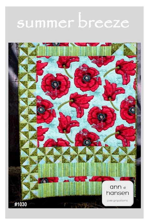 Summer Breeze Quilt Pattern By Ann Hansen Quilts Quilt Patterns