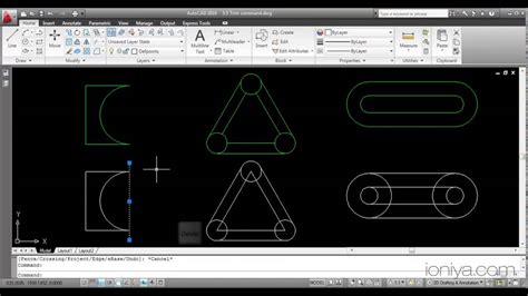 AutoCAD Tutorials Trim Command YouTube