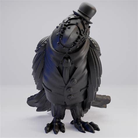 Hot Goblin スチームパロット ミニチュア ホットゴブリン 機械仕掛けの鳥