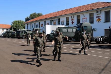 9º Gpt Log recebe 6º Subchefe do Estado Maior do Exército