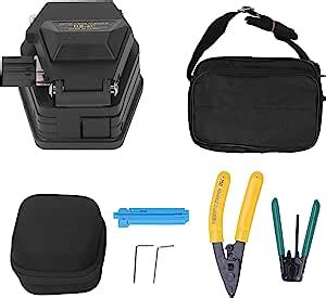 Amazon Fiber Optic Tool Kit Complete Cutter Adapter Stripper