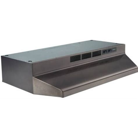 Broan F4030bls Black Stainless Steel 30 Range Hood