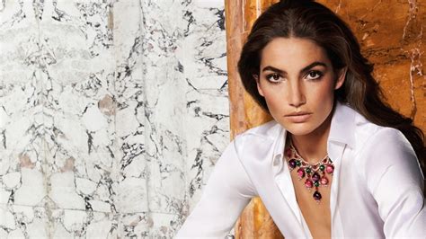 Qui Est Lily Aldridge La Nouvelle G Rie Des Bijoux Bulgari Vogue