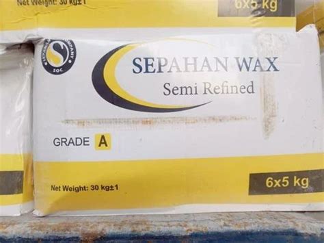 Sepahan Semi Refined Paraffin Wax For Candle Making At Rs Kg