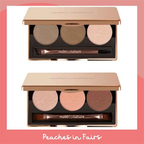 Nude By Nature Natural Illusion Eyeshadow Trio In Rose Natural